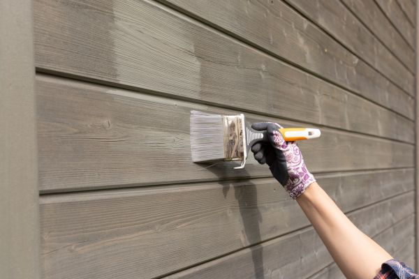 Outdoor Wood Painting Service